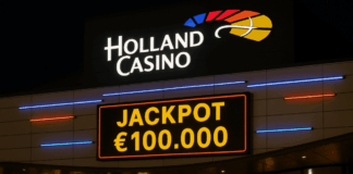 Bezoeker Holland Casino Venlo wint €100.000