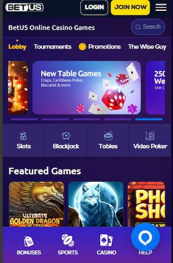 Safe casinos US BetUS bonuses and promotions