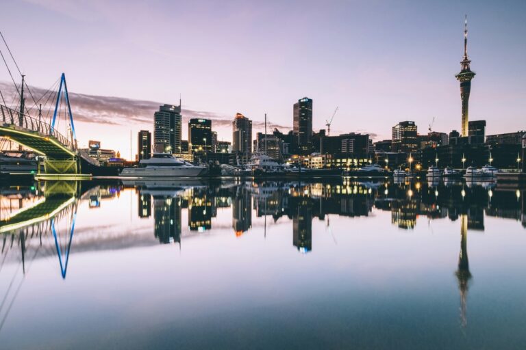 a landscape of auckland new zealand