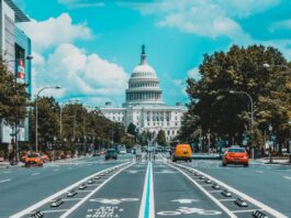 The Capitol Building in Washington, DC.