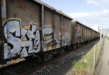 Trainwreck on a track