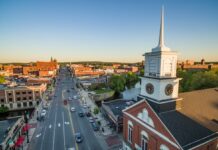 New Hampshire skyline