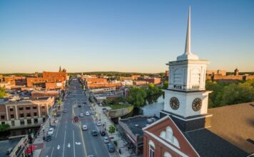 New Hampshire skyline